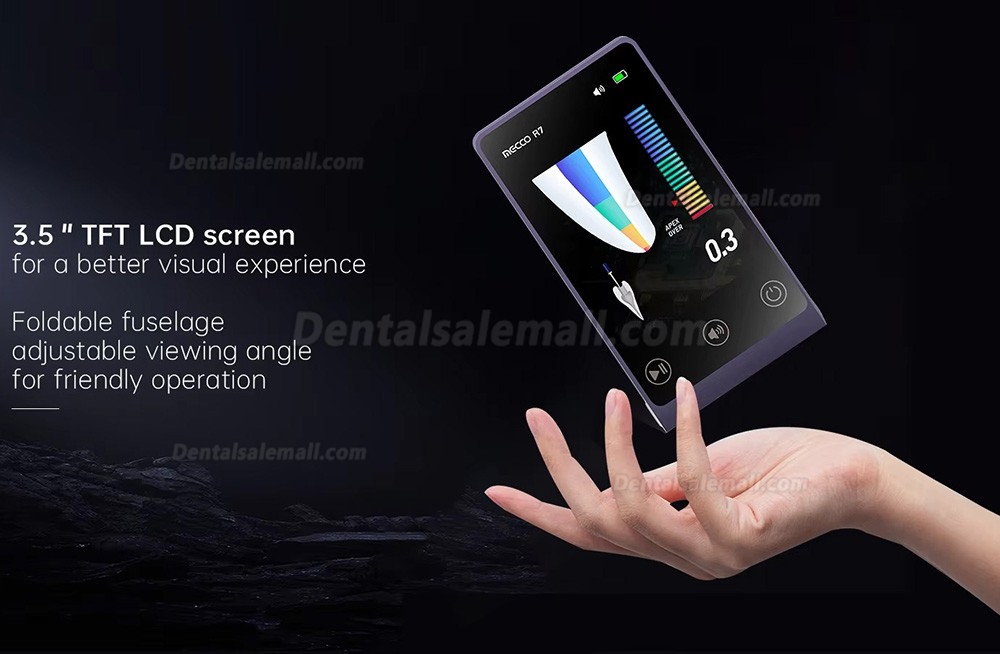 Mecoo R7 Dental Foldable Apex Locator 3.5 Inches TFT Screen